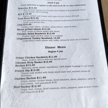Knemeyer's Eatery & Spirits - Menu - American Near Me - Waterville, Washington
