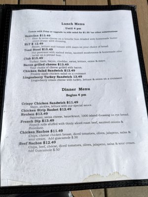 Menu photo 2 Knemeyer's Eatery & Spirits Waterville, WA
