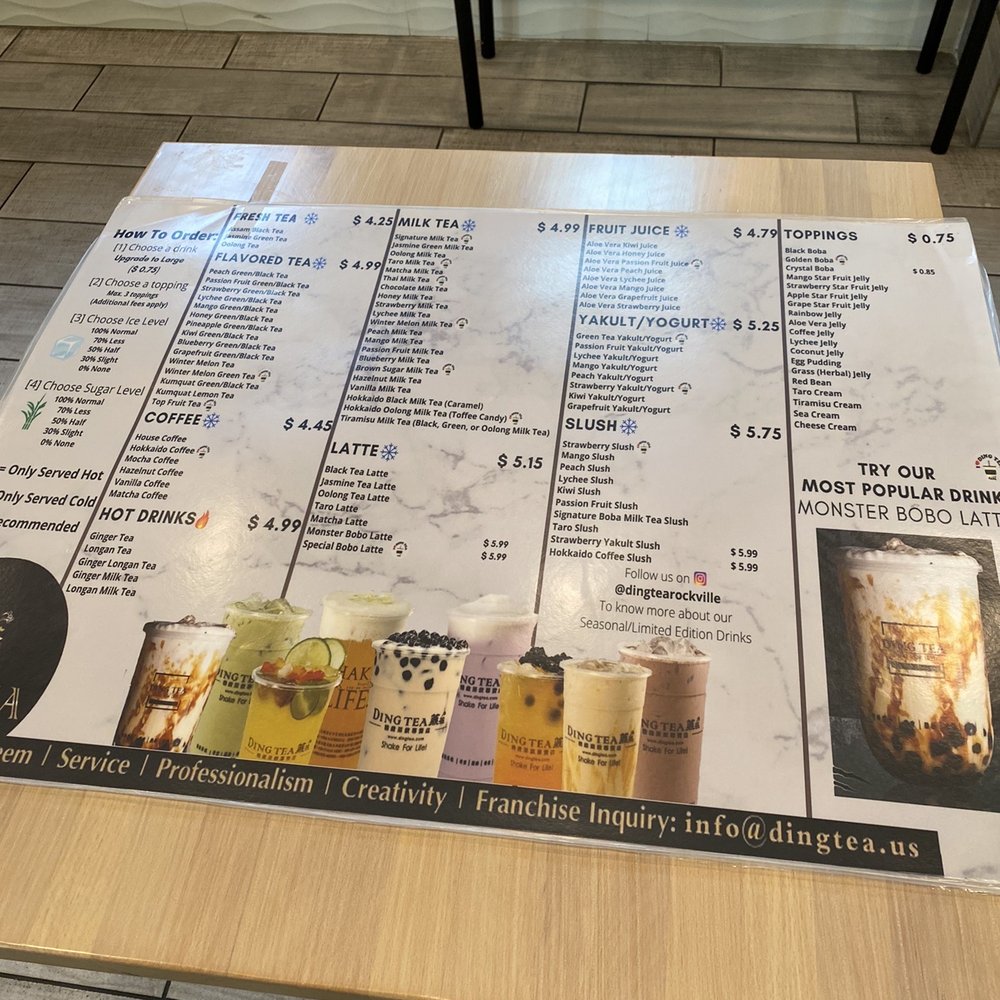 Ding Cafe - Coffee & Tea Near Me - Rockville, Maryland Ding Cafe - Coffee & Tea Near Me - Rockville, Maryland