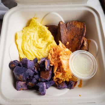 The Booch Bar - awesome fish breakfast...never thought I would say that! - Breakfast & Brunch Near Me - Hilo, Hawaii