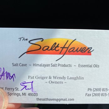The Salt Haven - Halotherapy Near Me - Berrien Springs, Michigan The Salt Haven - Halotherapy Near Me - Berrien Springs, Michigan