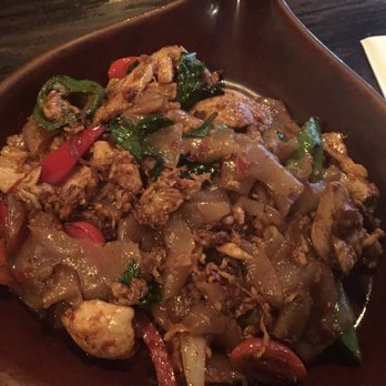 One More Thai - Chicken drunken noodle - Thai Near Me - New York, New York One More Thai - Chicken drunken noodle - Thai Near Me - New York, New York