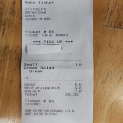 Jet's Pizza