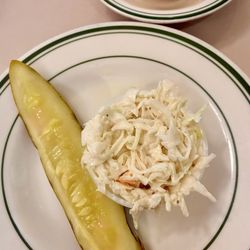 Great Neck Diner - Side of Pickle & Coleslaw