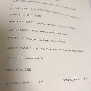 Quince - Menu - French Near Me - San Francisco, California Quince - Menu - French Near Me - San Francisco, California