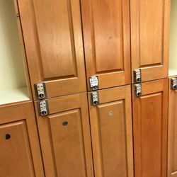 The Health & Fitness Center at Washtenaw Community College - Broken lockers