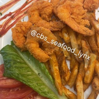 CB's Seafood Lynx - Shrimp with Fries - Seafood Near Me - New York, New York CB's Seafood Lynx - Shrimp with Fries - Seafood Near Me - New York, New York