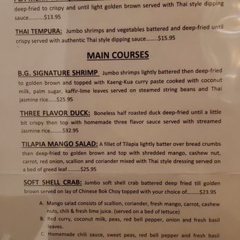 Bangkok Garden Thai Restaurant - Thai Near Me - Hackensack, New Jersey