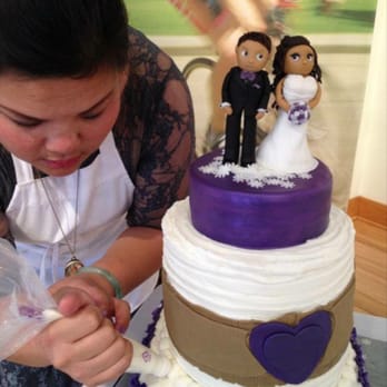 Chu On Cakes - 3 tier wedding cake with fondant figurines (2014) - Custom Cakes Near Me Chu On Cakes - 3 tier wedding cake with fondant figurines (2014) - Custom Cakes Near Me