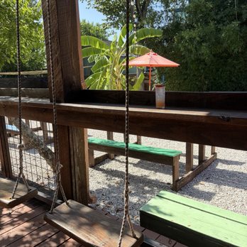 Bubble Jungle Beer Garden - Swings! - Beer Bar Near Me - Kemah, Texas Bubble Jungle Beer Garden - Swings! - Beer Bar Near Me - Kemah, Texas