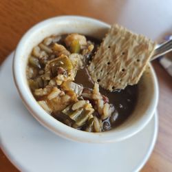 That gumbo was delicious