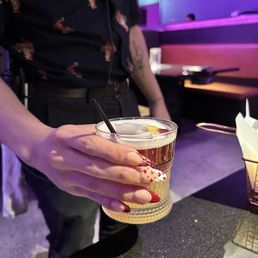 Drink made by and served by Chito... Drink made by and served by Chito...