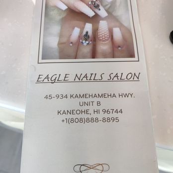 Eagle Nails Salon - Menu - Nail Salons Near Me - Kaneohe, Hawaii
