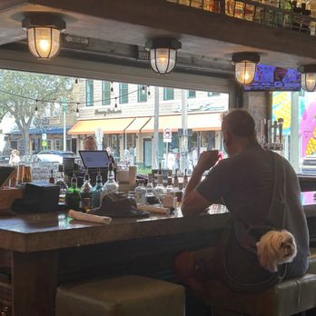 Gary Rack’s Farmhouse Kitchen - Bar with a cute doggy - Bars Near Me - Delray Beach, Florida