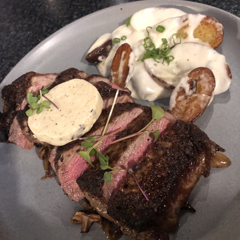 The Single Barrel - Buttered NY Strip - Steakhouses Near Me - Lincoln, Nebraska The Single Barrel - Buttered NY Strip - Steakhouses Near Me - Lincoln, Nebraska