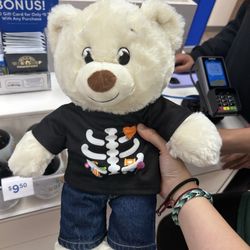 Build-A-Bear Workshop - My bear that immortalizes the fear I have. I will truly cherish this bear until my time has come.
