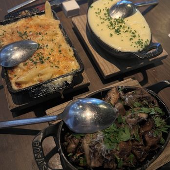 The Rex Seaside Steakhouse - Mac & cheese, pommes puree, roasted mushrooms - Steakhouses Near Me - Redondo Beach, California The Rex Seaside Steakhouse - Mac & cheese, pommes puree, roasted mushrooms - Steakhouses Near Me - Redondo Beach, California