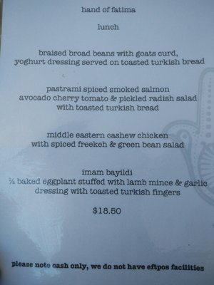Hand of Fatima Cafe by null