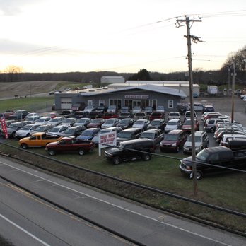 Solid Rock Auto Group - Aerial view from the bucket truck - Car Dealers Near Me - Garrettsville, Ohio Solid Rock Auto Group - Aerial view from the bucket truck - Car Dealers Near Me - Garrettsville, Ohio