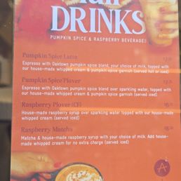 5 Oct 2026 fall drinks