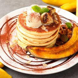 Chocolate Banana Souffle