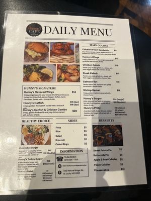 Menu photo 1 Hunny’s Cafe and Wine Bar Normandy, MO Menu photo 1 Hunny’s Cafe and Wine Bar Normandy, MO