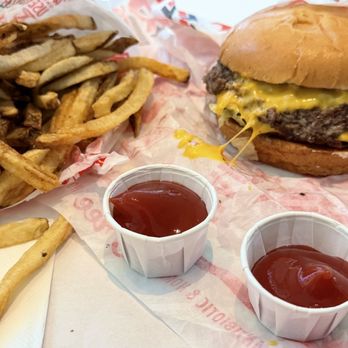P. Terry's Burger Stand - Signature Cheeseburger Combo - Burgers Near Me - San Antonio, Texas
