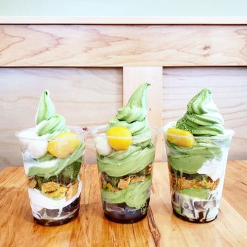 Matcha Cafe Maiko - 3 maiko specials. You can get a swirl, just vanilla, or all matcha. - Ice Cream & Frozen Yogurt Near Me - Atlanta, Georgia Matcha Cafe Maiko - 3 maiko specials. You can get a swirl, just vanilla, or all matcha. - Ice Cream & Frozen Yogurt Near Me - Atlanta, Georgia