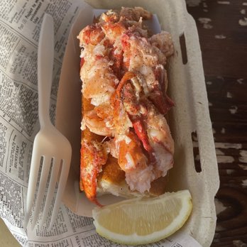 Lobster West - lobster roll double meat - Seafood Near Me - Coronado, California