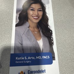Carondelet Medical Group - Surgical Specialists - Dr. Katie Artz highly recommended ! Several Top Dr. awards