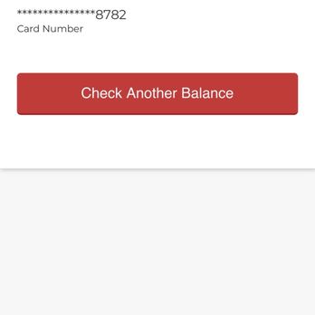Panda Express - Using their online page, this shows how much is left in the card. - Chinese Near Me - Albuquerque, New Mexico