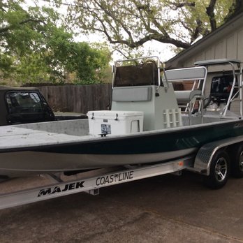 Northwest Fiberglass - Majek rework by Danny - Boat Repair Near Me - Tomball, Texas