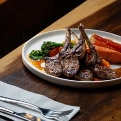 Alchemy Bar and Kitchen - Rack of lamb.