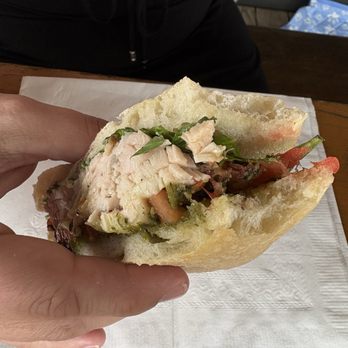 Round Top Brewing - Turkey sandwich - Breweries Near Me - Round Top, Texas