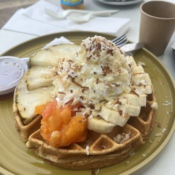 Java Kai Kauai - Waffle - Breakfast & Brunch Near Me - Kapaa, Hawaii