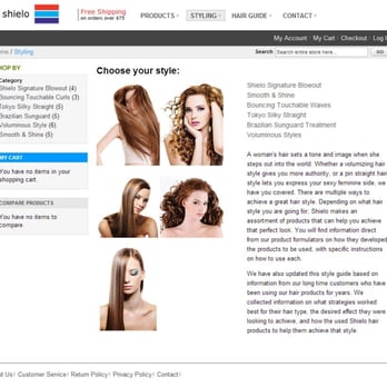 Prime Blue Web - Client Work: Hair Care & Salon Website - Web Design Near Me - New York, New York