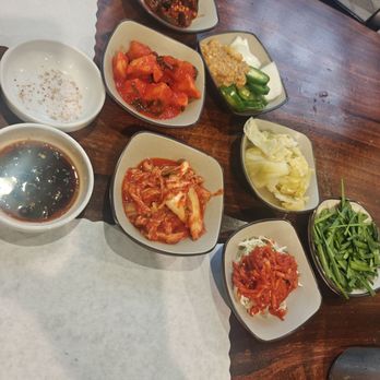Jinsol Gukbap - 3rd St - Banchan - Korean Near Me - Los Angeles, California