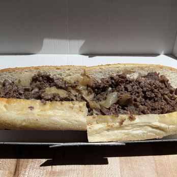 Cleavers - Cheesesteak with American cheese and fried onions - Cheesesteaks Near Me - Philadelphia, Pennsylvania
