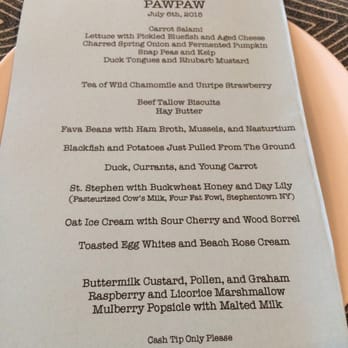 PAWPAW - New American Near Me - Greenport, New York