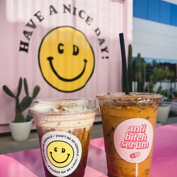 Coffee Dose - Americano + cream top  The Goldie - Coffee & Tea Near Me - Irvine, California
