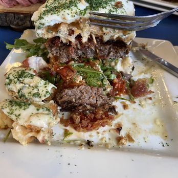 Well Hung Vineyard - Well Hung Waffle Burger* dry over cooked meat and well done egg - Wine Bars Near Me - Charleston, South Carolina Well Hung Vineyard - Well Hung Waffle Burger* dry over cooked meat and well done egg - Wine Bars Near Me - Charleston, South Carolina