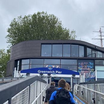 Uber Boats Thames Clippers - Photo 2: Disembarking at Greenwich Pier - Public Transportation Near Me
