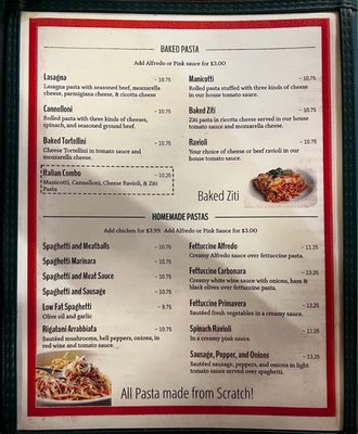 Menu photo 3 Little Italy II Mena, AR