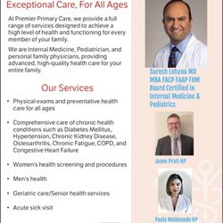 Premier Primary Care - Premier Primary Care Brochure