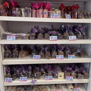 Peterbrooke Chocolatier San Marco - shelves of chocolates and cookies - Chocolatiers & Shops Near Me - Jacksonville, Florida