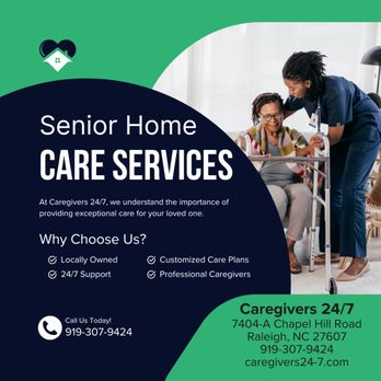 Caregivers 24/7 - Home Health Care Near Me - Cary, North Carolina Caregivers 24/7 - Home Health Care Near Me - Cary, North Carolina