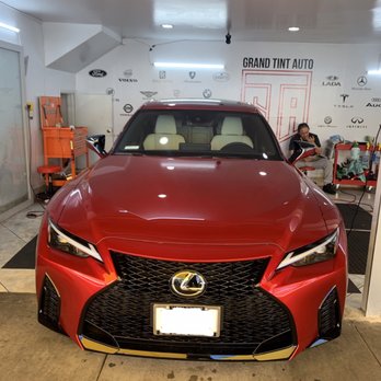 Grand Tint Auto - Ceramic window film installed - Car Window Tinting Near Me Grand Tint Auto - Ceramic window film installed - Car Window Tinting Near Me