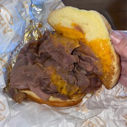 Arby's - Classic Beef 'n Cheddar (not attractive but delicious)
