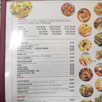 Falafel Guys - a person holding a menu - Halal Near Me - Montclair, New Jersey Falafel Guys - a person holding a menu - Halal Near Me - Montclair, New Jersey