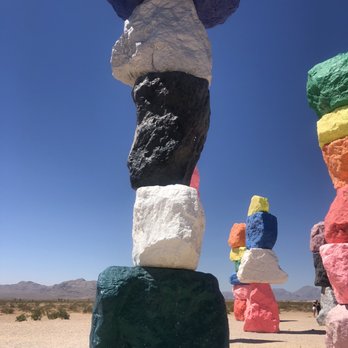 Seven Magic Mountains - Public Art Near Me - Las Vegas, Nevada Seven Magic Mountains - Public Art Near Me - Las Vegas, Nevada